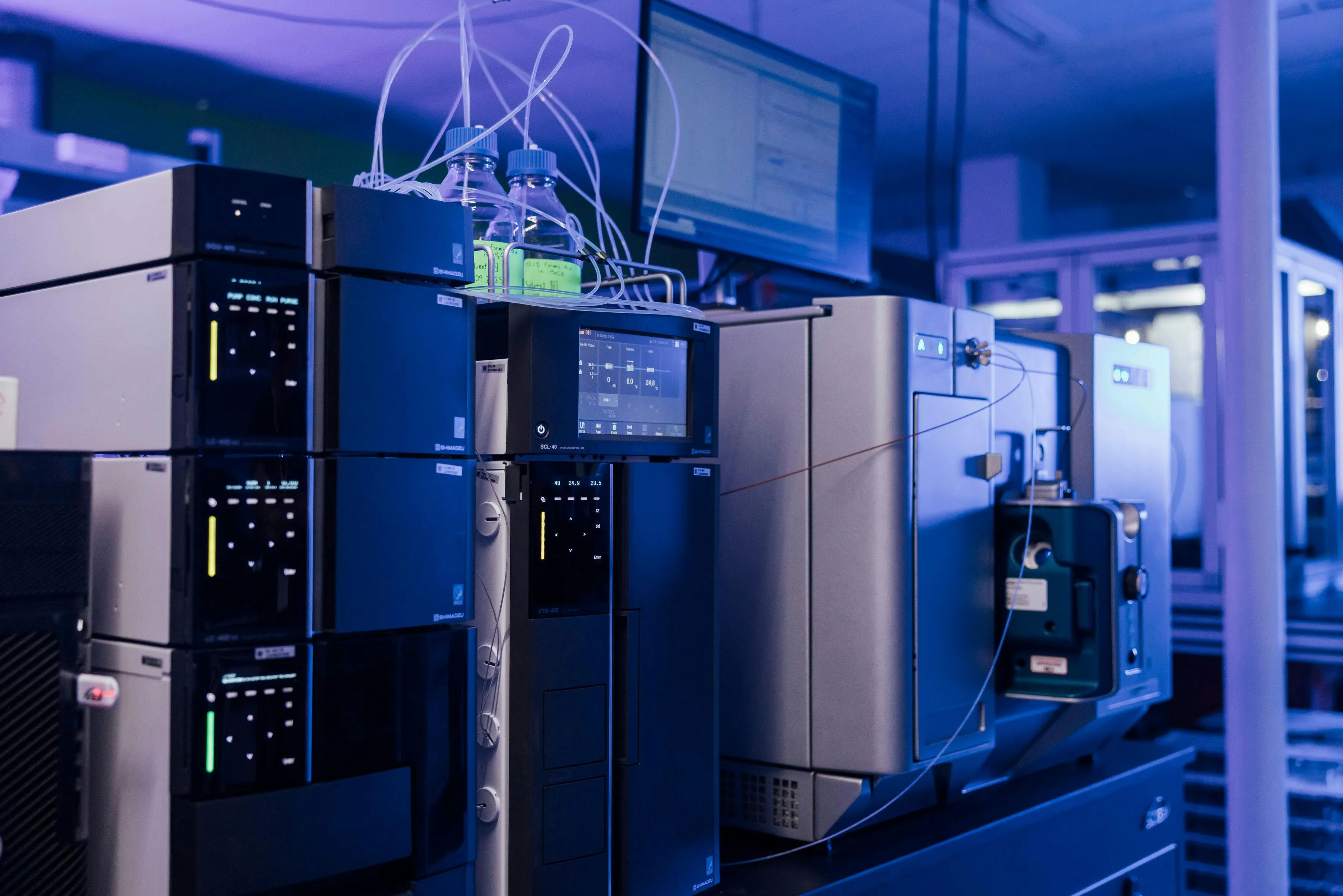 The triple quadrupole mass spectrometer Dash Bio uses for LC-MS analysis