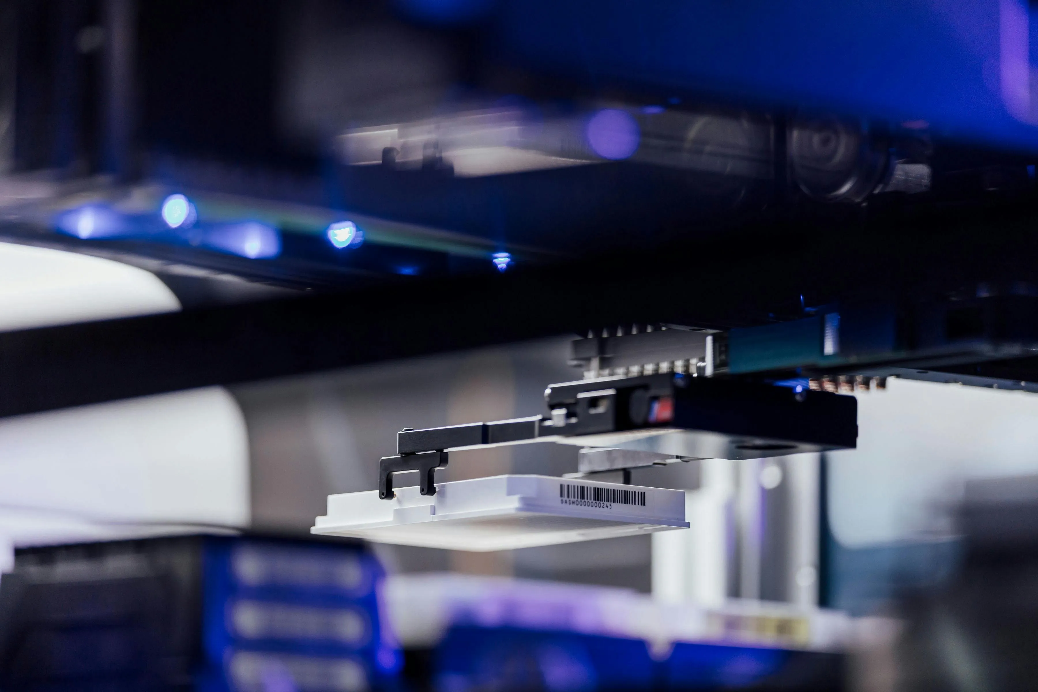 A still from the demo video of Dash Bio's automated assay platform